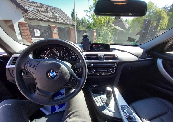 BMW Seria 3 cena 75500 przebieg: 98000, rok produkcji 2018 z Warszawa małe 37